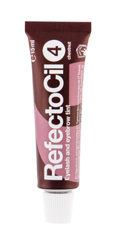 RefectoCil Eyelash And Eyebrow Tint Henna do Brwi i Rzęs 4 Chestnut 15 ml
