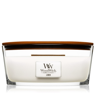 WoodWick Linen Świeca Zapachowa 453 g