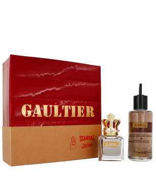 Jean Paul Gaultier Scadal Pour Homme Woda Toaletowa 50 ml + EDT Butelka Uzupełniająca 200 ml