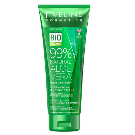 Eveline Cosmetics 99% Natural Aloe Vera Gel multifunkcyjny żel do ciała i twarzy 250ml