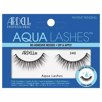 Ardell Aqua Lashes Sztuczne Rzęsy na Pasku 340 Black 1 Para