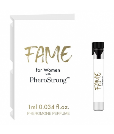 PheroStrong Fame For Women Pheromone Perfume perfumy z feromonami dla kobiet spray 1ml