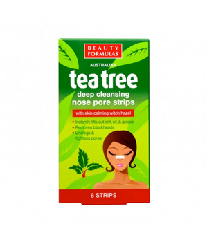 Beauty Formulas Tea Tree Blackhead Peeling Facial Scrub oczyszczający peeling do twarzy 150ml