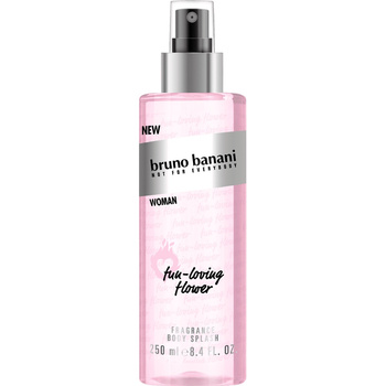 BRUNO BANANI Women Fun-Loving Flower BODY MIST spray 250ml