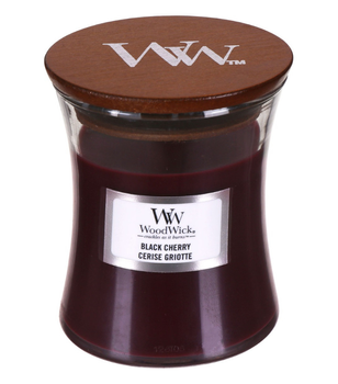 WoodWick Black Cherry Świeca Zapachowa 85 g