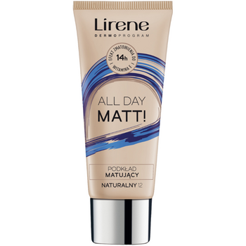 Lirene All Day Matt Podkład Matujący do Twarzy 12 Naturalny 30 ml