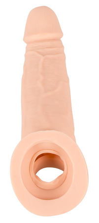 Nature Skin Penis Sleeve Naturalna Nakładka na Penisa i Jądra Wydłużająca + 5 cm