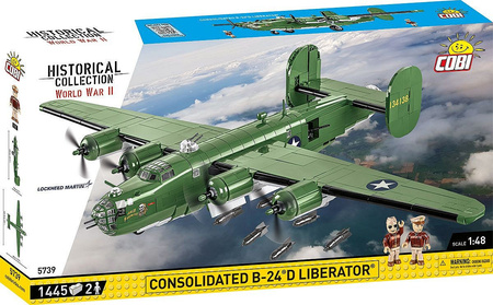 Cobi 5739-HC Wwii Consolidatet B-24D Liberator Bombowiec Klocki
