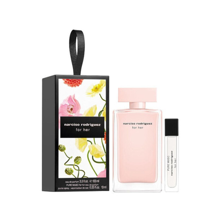 Narciso Rodriguez For Her Woda Perfumowana 100 ml + EDP Pure Musc 10 ml Zestaw