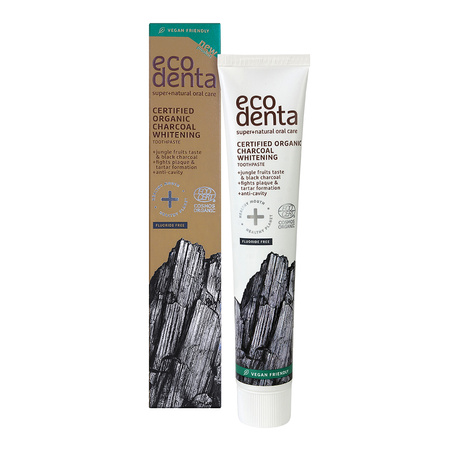 Pasta do zębów Ecodenta Organic Charcoal Whitening 75 ml