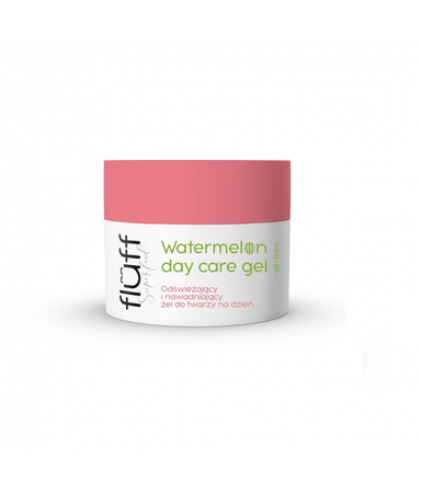 Fluff Watermelon Day Care Gel odświeżający i nawadniający żel do twarzy na dzień Arbuz 50ml