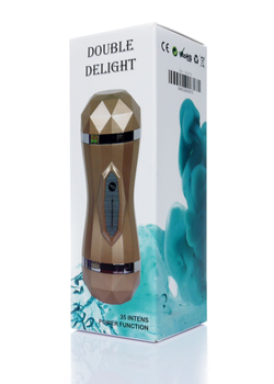 Boss Series Masturbator-Vagina Double Delight 35 function USB