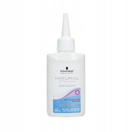 Schwarzkopf Professional Natura Stiling Glamur Wave 0 Płyn do Trwałej Ondulacji 80 ml