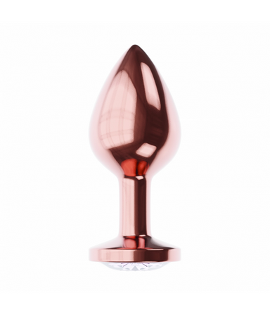 Lola Games Plug-Butt Plug Diamond Moonstone Shine L Rose Gold