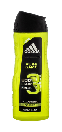 Żel pod prysznic Adidas Pure Game 3in1 400 ml