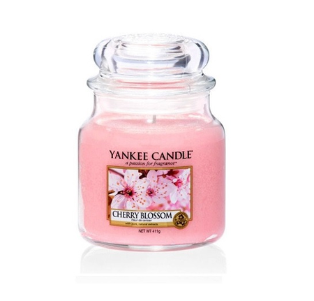 Yankee Candle Cherry Blossom Świeca Zapachowa 411 g