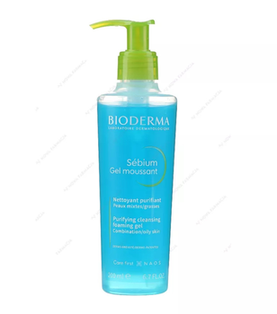 Bioderma Sebium Gel Moussant Żel Oczyszczający 200 ml