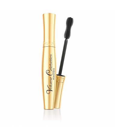 Eveline Cosmetics Volume Celebrities Mascara tusz do rzęs pogrubiająco-podkręcający Black 8ml
