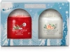 Yankee Candle Bright Lights Zestaw Świec Christmas Eve oraz White Spruce a Grapefruit 2 x 368 g