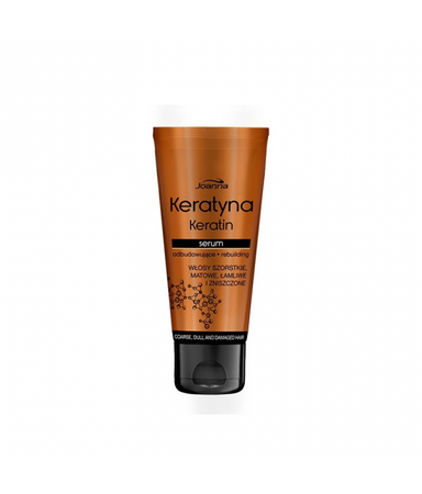 Joanna Keratyna serum odbudowujące do włosów matowych i zniszczonych 50g