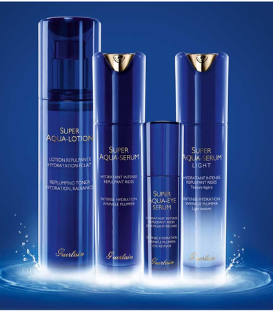Guerlain Super Aqua-Eye Serum Intense Hydration Wrinkle Plumper Eye Reviver Serum pod Oczy 15 ml