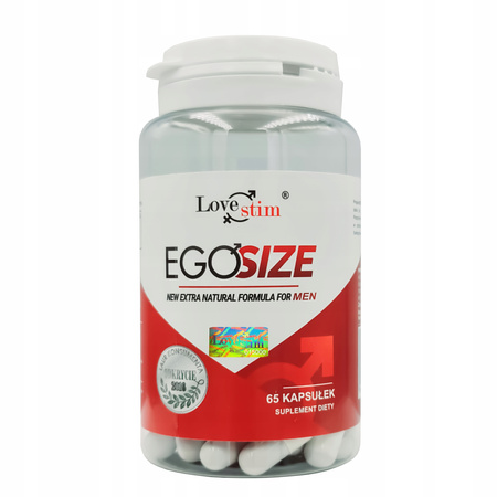 LoveStim Ego Size Kapsułki na Powiększenie Penisa Suplement Diety 65 Kapsułek