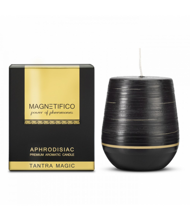 Magnetifico Aphrodisiac Premium Aromatic Candle świeca zapachowa Tantra Magic 36 godzin