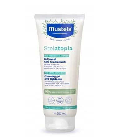 Mustela Bebe Stelatopia Cleansing Gel Żel pod Prysznic 200 ml