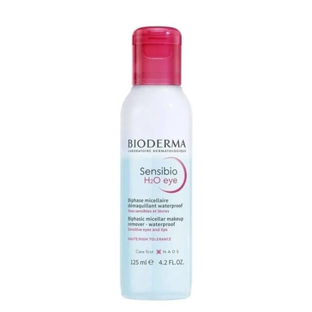 Bioderma Sensibio H2O Eye Biphasic Micellar Makeup Remover Płyn do Demakijażu Oka 125 ml