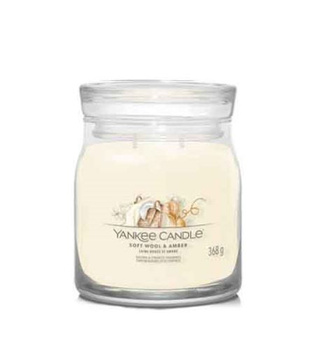 Yankee Candle Soft Wool & Amber Świeca Zapachowa 368 g