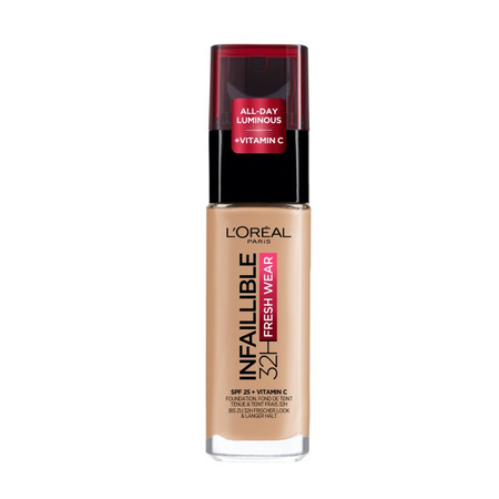 L'Oreal Paris Infallible 32H Fresh Wear VitaminC SPF25 Podkład 140 Cool Rose 30 ml