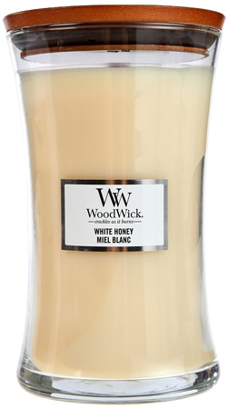 WoodWick White Honey Świeca Zapachowa 609,5 g