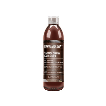 Barwa Szampon Ziołowy do Włosów Osłabionych i z Łupieżem Czarna Rzepa 250 ml