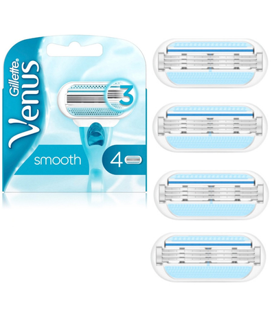 Gillette Venus Smoth Wkład do Maszynki 4 szt