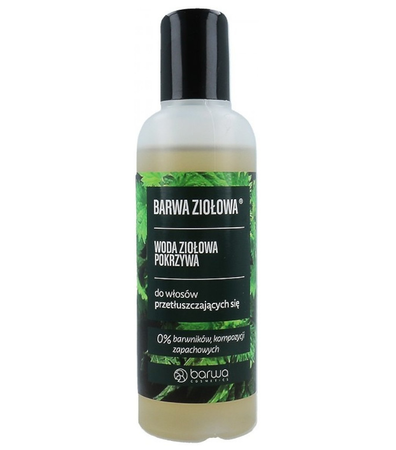 Barwa Woda Pokrzywowa do Włosów Przetłuszczających się 95 ml