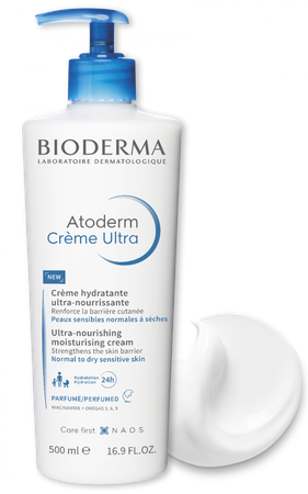 Bioderma Atoderm Creme Ultra Nourishing Moisturising Cream Krem do Ciała 500 ml