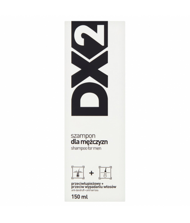 DX2 Szampon dla mężczyzn przeciwłupieżowy + przeciw wypadaniu włosów 150ml