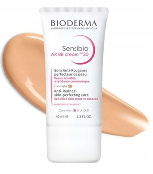 Bioderma Sensibio AR BB Cream Krem BB do Cery Naczynkowej SPF30 40 ml