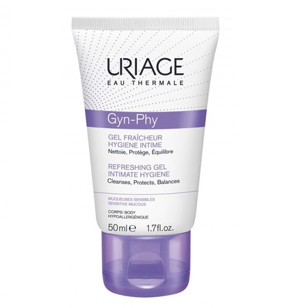 Uriage Gyn-Phy Refreshing Gel Intimate Hygene Żel do Higieny Intymnej 50 ml