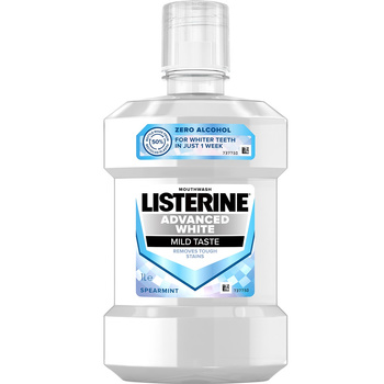 Płyn do płukania ust Listerine Advanced White Mild Taste Mouthwash 1000ml