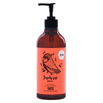 Yope Naturalne mydło do rąk i ciała Jagody Goji i Wiśnia 500ml