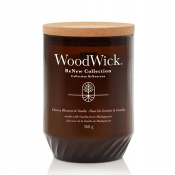WoodWick ReNew Cherry Blossom & Vanilla Świeca Zapachowa 368 g
