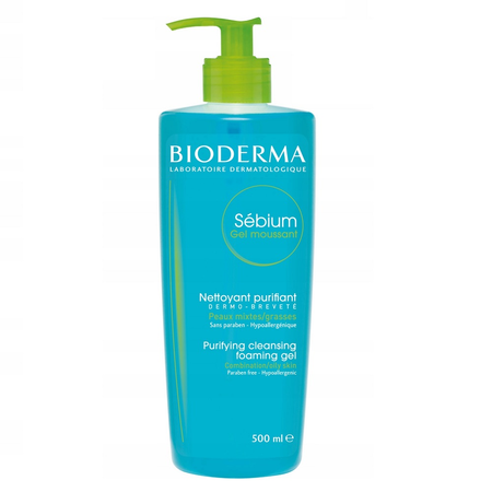 Bioderma Sebium Gel Moussant Żel Oczyszczający 500 ml
