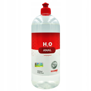 H2O Red Bottle Line Wodny Analny Żel 1000 ml
