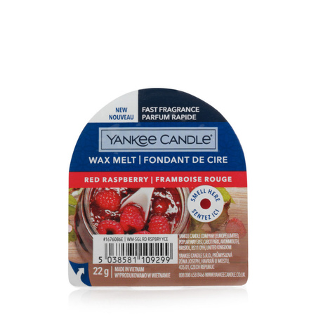 Yankee Candle Red Raspberry Wosk Zapachowy 22 g