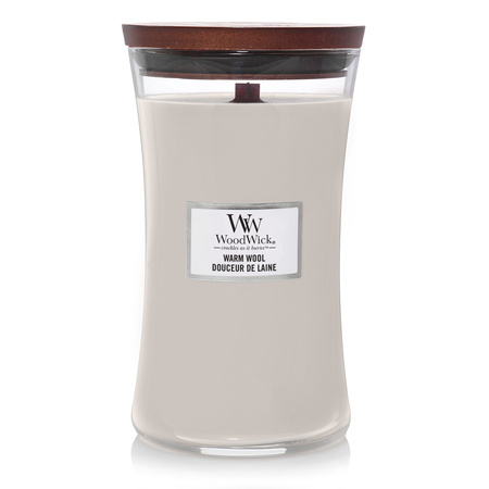 WoodWick Warm Wool Świeca Zapachowa 609,5 g