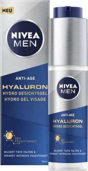 Nivea Men Hyaluron Hydro Żel do Twarzy 50 ml