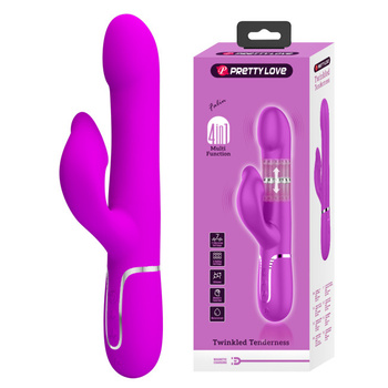 Pretty Love Falin Purple Wibrator Króliczek 4w1