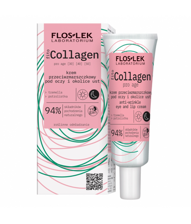 Floslek fitoCollagen Pro Age krem przeciwzmarszczkowy pod oczy i okolice ust 30ml