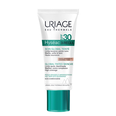 Uriage Hyseac 3-Regul Global Tinted Skincare SPF30 Krem na Dzień 40 ml